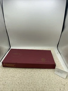 Vintage Red Scrabble Crossword Game By Selchow Richter Complete 1971 Made In USA - Picture 1 of 5
