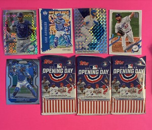 ✨Keibert Ruiz Xfractor SP Rookie Lot Dodgers 3 NEW 2022 Opening Day Packs 🔥