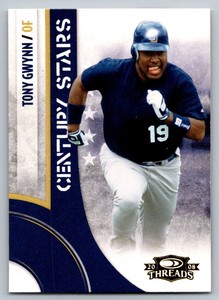 2008 Donruss Threads Century Stars  Tony Gwynn CS-6