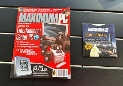 Maximum PC Magazine AND Maximum CD November 2003 - Image 1 of 4