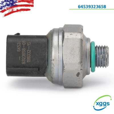 1X A/C HIGH SIDE PRESSURE SENSOR SWITCH 64539323658 For BMW MINI E39 E46 E38 E53 - Imagem 1 de 4