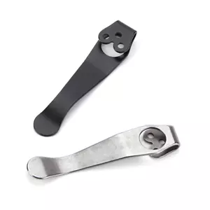 Para 3 Lightweight Folding Knife Titanium Alloy Handle Pocket Back Clip Knives - Picture 1 of 9