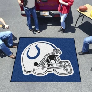 NFL - Indianapolis Colts Tailgater Rug - 5ft. x 6ft., Helmet Logo - Picture 1 of 5