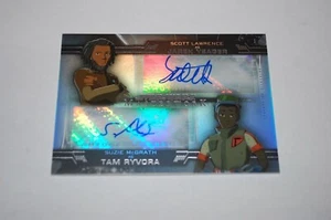 Yeager and Tam Dual Autograph-Star Wars Resistance Topps Masterwork 17/50 - Picture 1 of 2