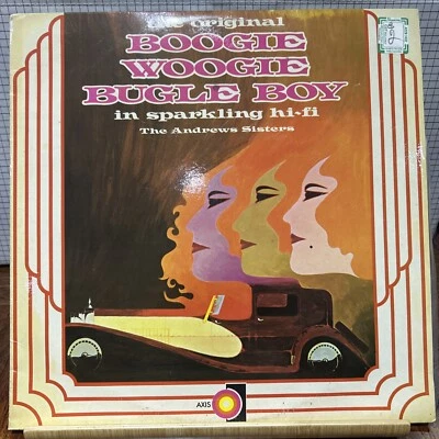 Vintage 1983 Vinyl The Andrews Sisters Boogie Woogie Bugle Boy(AXIS60050) (R5.6) - Image 1 of 2