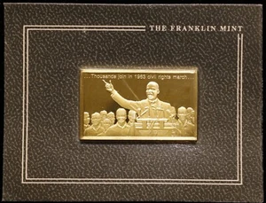 Proof Sterling Silver 1oz Ingot Bar Franklin Mint Thousands Join in 1963....#24 - Picture 1 of 6