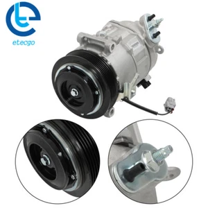 Compresor de aire acondicionado con embrague para Chrysler 200 2015-2017 Jeep Cherokee 2014-2021 2,4 L - Imagen 1 de 18