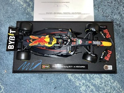 Max Verstappen Signed Official Red Bull 1:18 Model Car RB 19 Champ Beckett LOA 2 - Image 1 of 4
