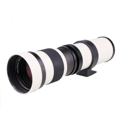 420-800mm f/8.3-16 Manual Telephoto Zoom Lens for Canon EOS DSLR Camera 5D3 70D - Image 1 of 4