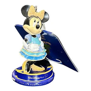 2021 Disney Walt Disney World 50th Anniversary Minnie Mouse Figural Ornament - Picture 1 of 3