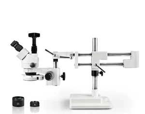 Parco 3.5X-90X Simul-Focal Trinocular Zoom Stereo Microscope,16MP Digital Camera - Picture 1 of 6