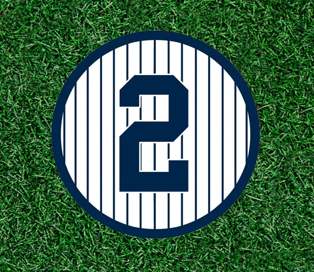 AFTER DARK CRAFTING Yankees Derek Jeter #2 100% waterproof vinyl sticker decal - several sizes