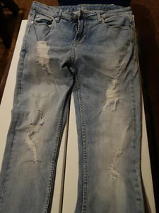 LE 31 JEANS DENIM, CORTE STOCKHOLM, DESGASTADOS, Etiqueta Talla 32 x 36, ¡NUEVOS! - Imagen 1 de 12