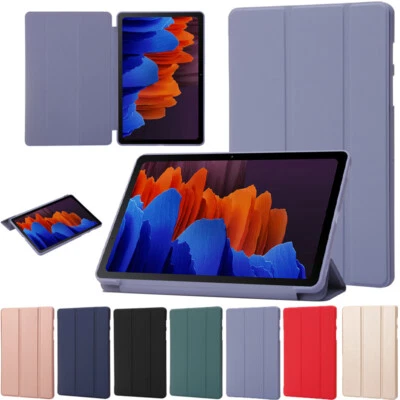 Tablet Leather Case Stand Cover For Samsung Galaxy Tab S9 Plus 12.4" X810 X816B  - Image 1 of 4