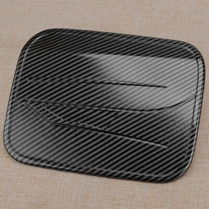 1Pcs Carbon Fiber Style Fuel Tank Door Cover Trim Fit for Toyota Corolla 20-2024 - Picture 1 of 5