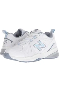 Size 8 - New Balance 608v5 White Light Blue W - Picture 1 of 7