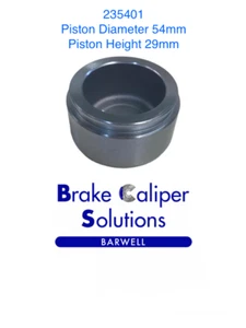 for FORD CAPRI 1968-1987 Front Brake Caliper Piston BCP235401 - Picture 1 of 1