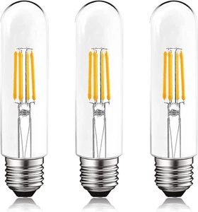 T10 LED Bulb, 5W=60W Equivalent, 3000K Soft White, Vintage Edison Filament Bulb, - Picture 1 of 6