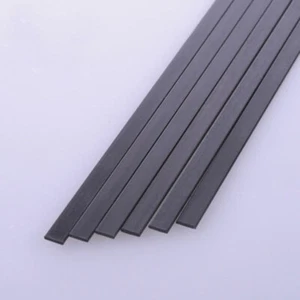 5pcs Carbon Fiber Flat Bar Connecting Rod Shaft for RC Airplane Model L200mm - Picture 1 of 9