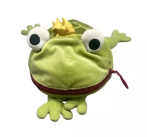 Ikea Minnen Groda Frog Prince Pajama Holder Travel Plush Stuffed Animal 17 READ - Picture 1 of 12