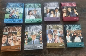 Dallas CBS 80s TV Series DVD Seasons 1, 2, 3, 4, 5, 6, 7, 8, & 9 - Picture 1 of 4