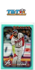 Marcell Ozuna 2024 Topps Aqua #518 Atlanta Braves 19a - Picture 1 of 1