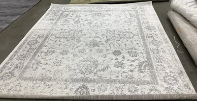 Tapete de encadernação IVORY SILVER 8'-0" x 10'-0" preço reduzido 1172681946 ADR109C-8 - Imagem 1 de 4