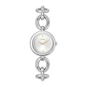 Hugo Boss Live 28mm Silver Dial Women's Quartz Watch 1502791 - Picture 1 of 2