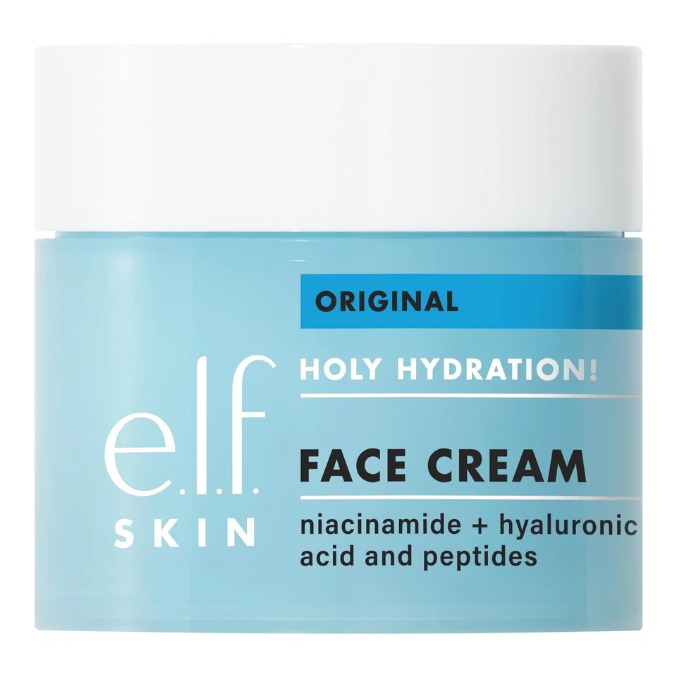 e.l.f. SKIN Holy Hydration Face Cream Moisturizer For Nourishing & Plumping Sk