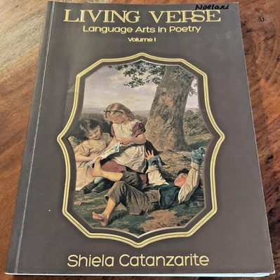 Jeannie Fulbright Press Living Verse Lang Arts in Poetry Vol 1 Homeschool USED - Image 1 of 4