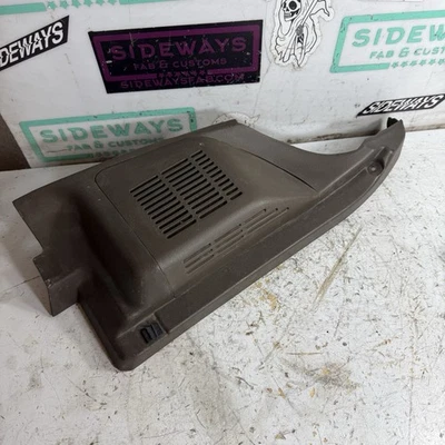 89-94 Nissan 240sx Hatch Right Rear Speaker Trim Plastic Cover Brown S13 - Image 1 of 4