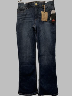 NUEVO con ETIQUETAS DEMOCRACIA TALLA 10 TIRO ALTO ITTY BITTY BOOT CUT AZUL JEANS DENIM Foto 1 de 4