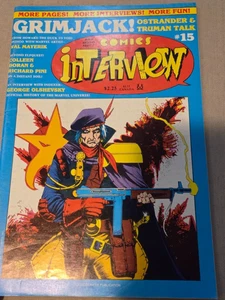 Comics Interview #15 FN; Fictioneer | Grimjack John Ostrander - wir kombinieren Versand - Bild 1 von 2