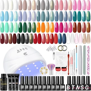 Kit Semipermanente Unghie Professionale,Kit 20 Colori Smalti Semipermanenti per - Foto 1 di 12