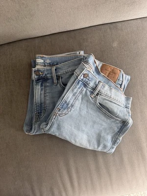 Men’s 32x34 Skinny Jeans - Abercrombie And Old Navy - Image 1 of 4