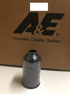 A&E Outdoor Thread Tex 90 SUNSTOP Bonded Polyester Black Color #66501~8oz 210... - Picture 1 of 5