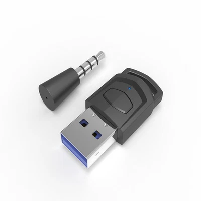 For PC/PS4/PS5 Wireless Bluetooth Transmitter Audio Adapter Dongle Receiver g - Image 1 of 4