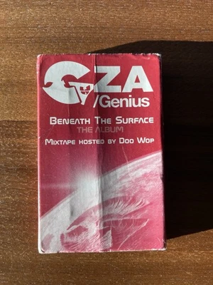 GZA/Genius  Beneath The Surface  Cassette Tape 1999  Wu-Tang Clan Mixtape Rare - Image 1 of 3