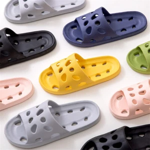 Womens Mens Indoor Shower Bath Slippers Non-Slip Home Bathroom Sandals Shoes ~ - Picture 1 of 19