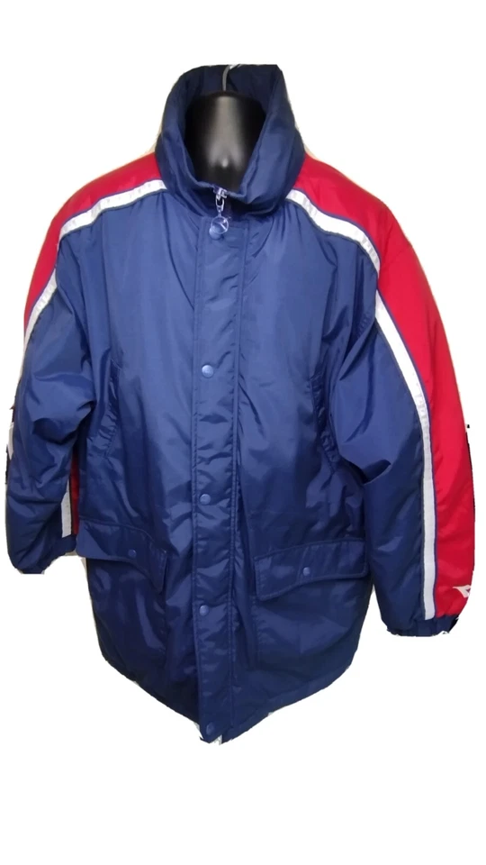 Abrigo de invierno hinchado Diadora Old School/Vintage para hombre XL Foto 1 de 4