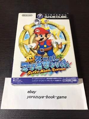 Super Mario Sunshine Nintendo GameCube Japanese Import NTSC-J Japan - Image 1 of 3