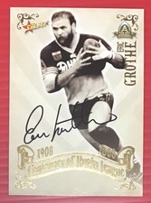 ERIC GROTHE C.O.R.L TRADING CARD SIGNED SELECT NO1