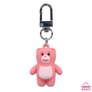 Bellygom Mini Llavero Oficial Silicona 1.5" Coreano Youtube Oso Rosa Juguete - Imagen 1 de 4