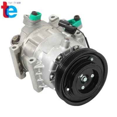 Compresor de aire acondicionado con embrague para Hyundai Accent 2006 2007 2008 2009 1,6 L CO 10925C Foto 1 de 4