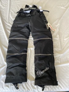 YAMAHA WOMEN'S ADVENTURE BIB BLACK SIZE 6 - Picture 1 of 3