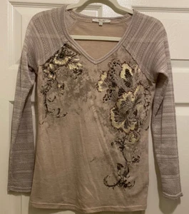 Miss me, girls top, brown color, size M - Picture 1 of 9