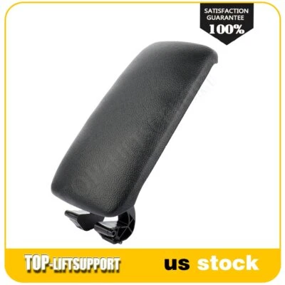 Reposabrazos tapa consola central para Audi A3 2003-2012 cuero PU reposabrazos cubierta negro Foto 1 de 4