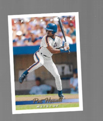 Pat Howell 1993 Upper Deck Series 1 #161 New York Mets - Image 1 of 2