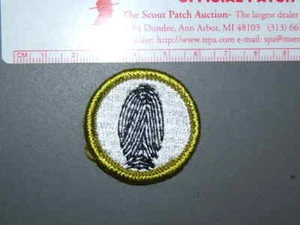 Boy Scout Merit Badge Fingerprinting circa '62-'71 2797M - Picture 1 of 1