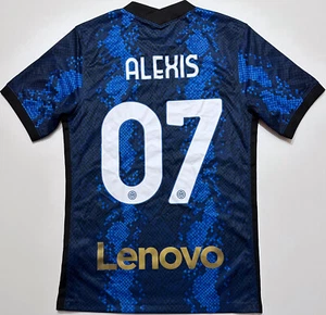 FC Inter Milan 2021/2022 Home Alexis #7 Nike Football Jersey Soccer Shirt Size S - Picture 1 of 10